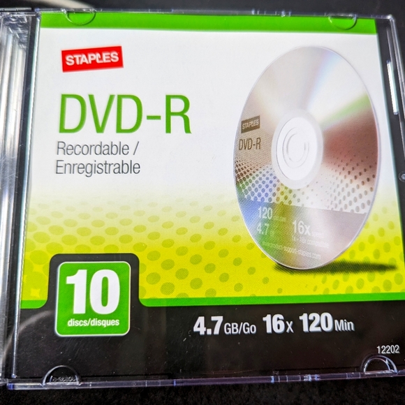Staples DVD-R - Picture 1 of 1